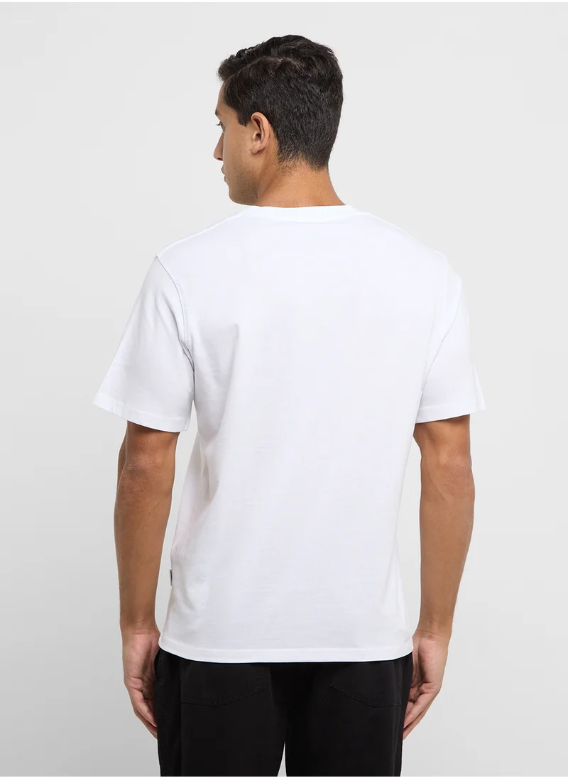 JACK & JONES Logo Crew Neck T-Shirt