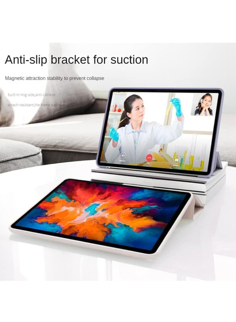 روك بو حافظة لجهاز Huawei Matepad 11.5'' 2023 / Matepad Air 11.5 بوصة حافظة رفيعة مغناطيسية ذكية من الجلد الصناعي مع حامل ثلاثي الطي - Image 3