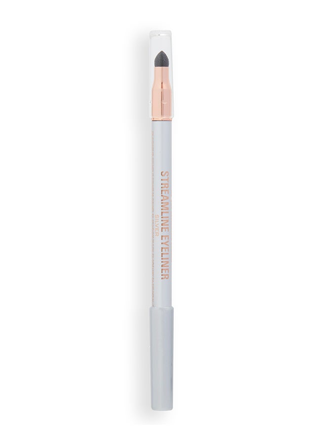 REVOLUTION Makeup Revolution Streamline Waterline Eyeliner Pencil Silver - Image 2