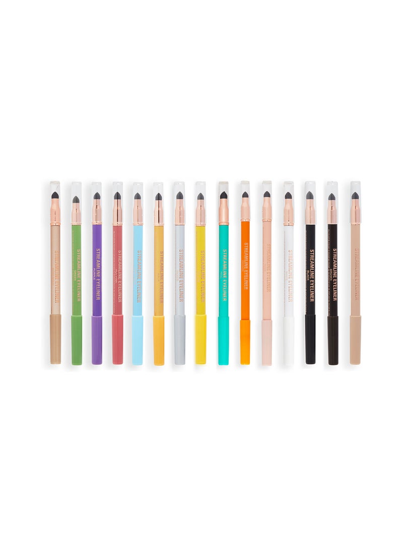 REVOLUTION Makeup Revolution Streamline Waterline Eyeliner Pencil Silver - Image 4