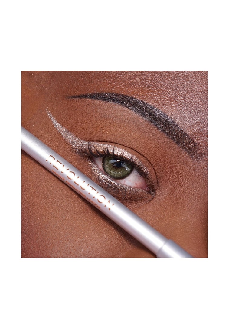 REVOLUTION Makeup Revolution Streamline Waterline Eyeliner Pencil Silver - Image 5