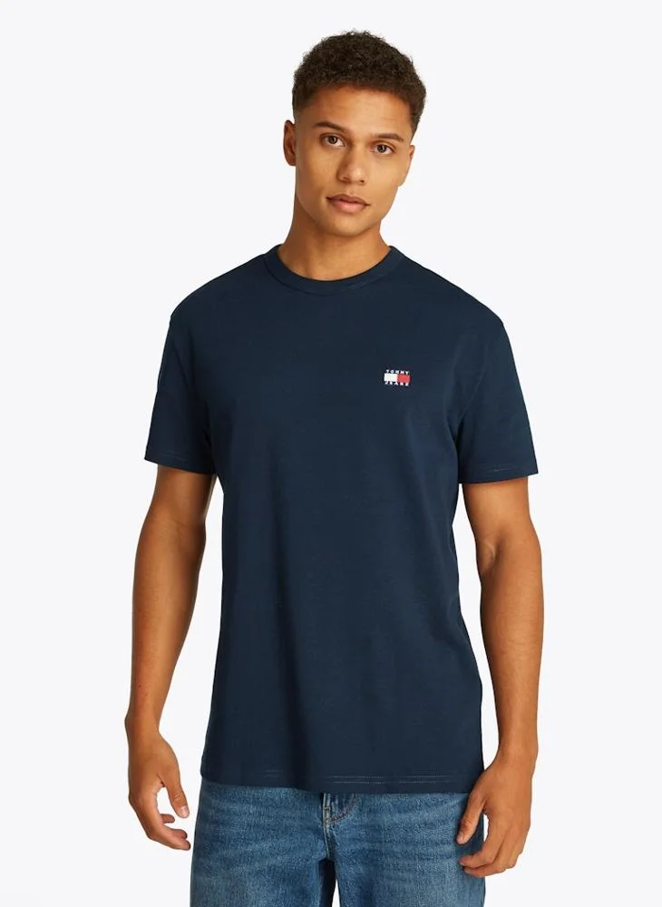 TOMMY JEANS Logo Crew Neck T-Shirt