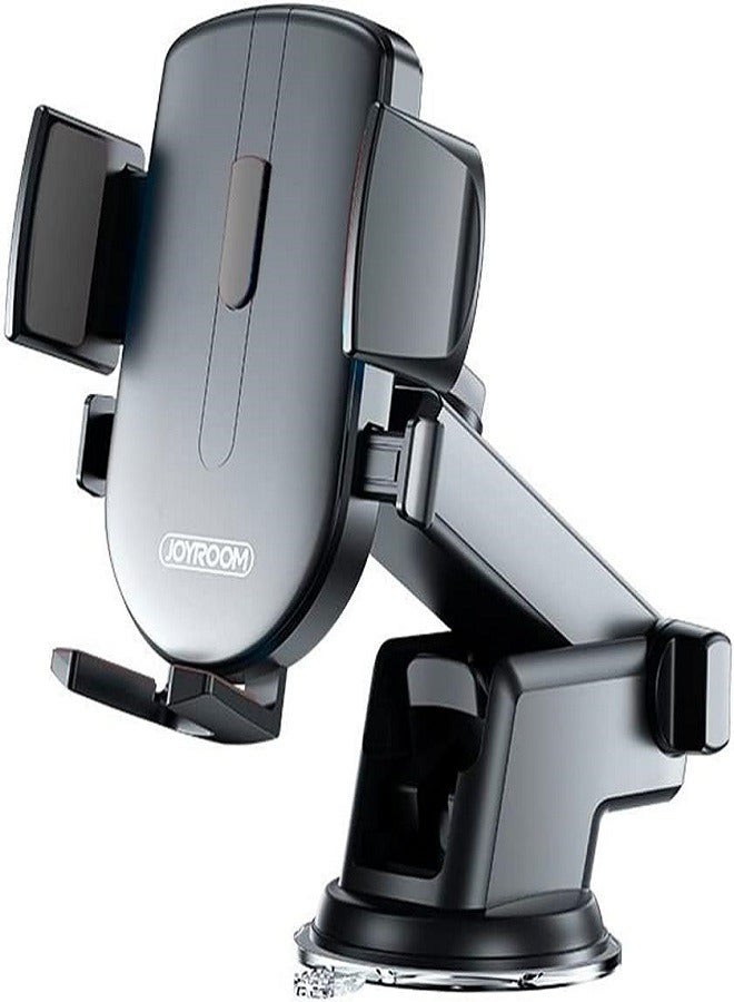 جوي روم JR- OK3 Free Rotation Adjustable Length Car Phone Holder - Black - Image 1