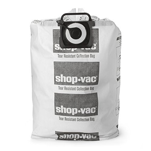SHOPVAC Shop-Vac 9021433 Tear-Resistant Dry Collection Vacuum Bags, Fits 12-20 Gallon Tanks, Efficient Debris and Dust Collection, (2-Pack) - Image 3