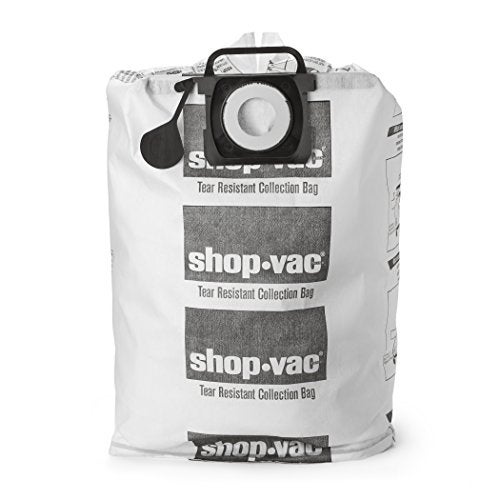 SHOPVAC Shop-Vac 9021433 Tear-Resistant Dry Collection Vacuum Bags, Fits 12-20 Gallon Tanks, Efficient Debris and Dust Collection, (2-Pack) - Image 2