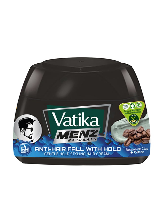 Vatika Naturals Anti-Hair Fall Styling Hair Cream Enriched With Bentonite Clay And Coffee 140Ml  - Image 1
