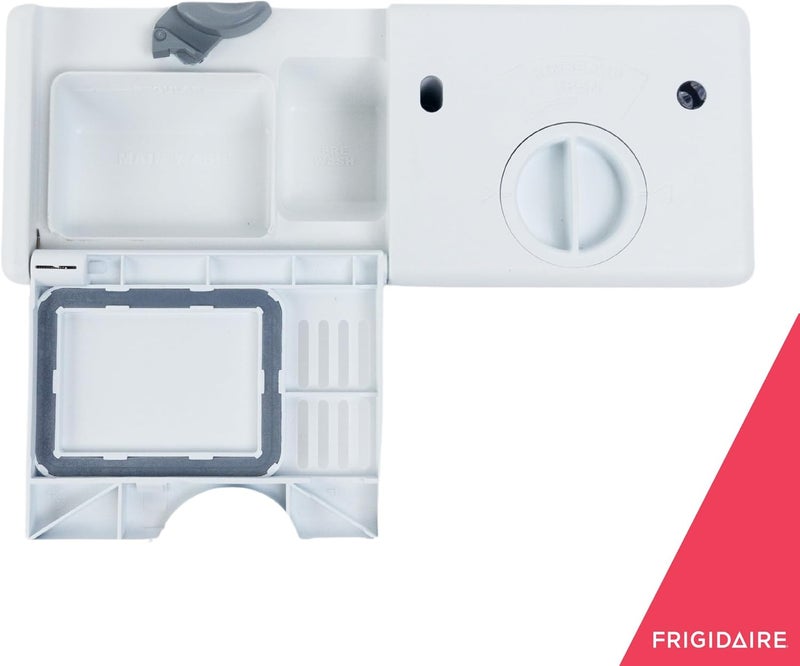 FRIGIDAIRE 154574401 موزع المنظفات ومواد الشطف لغسالات الصحون، أبيض - Image 2