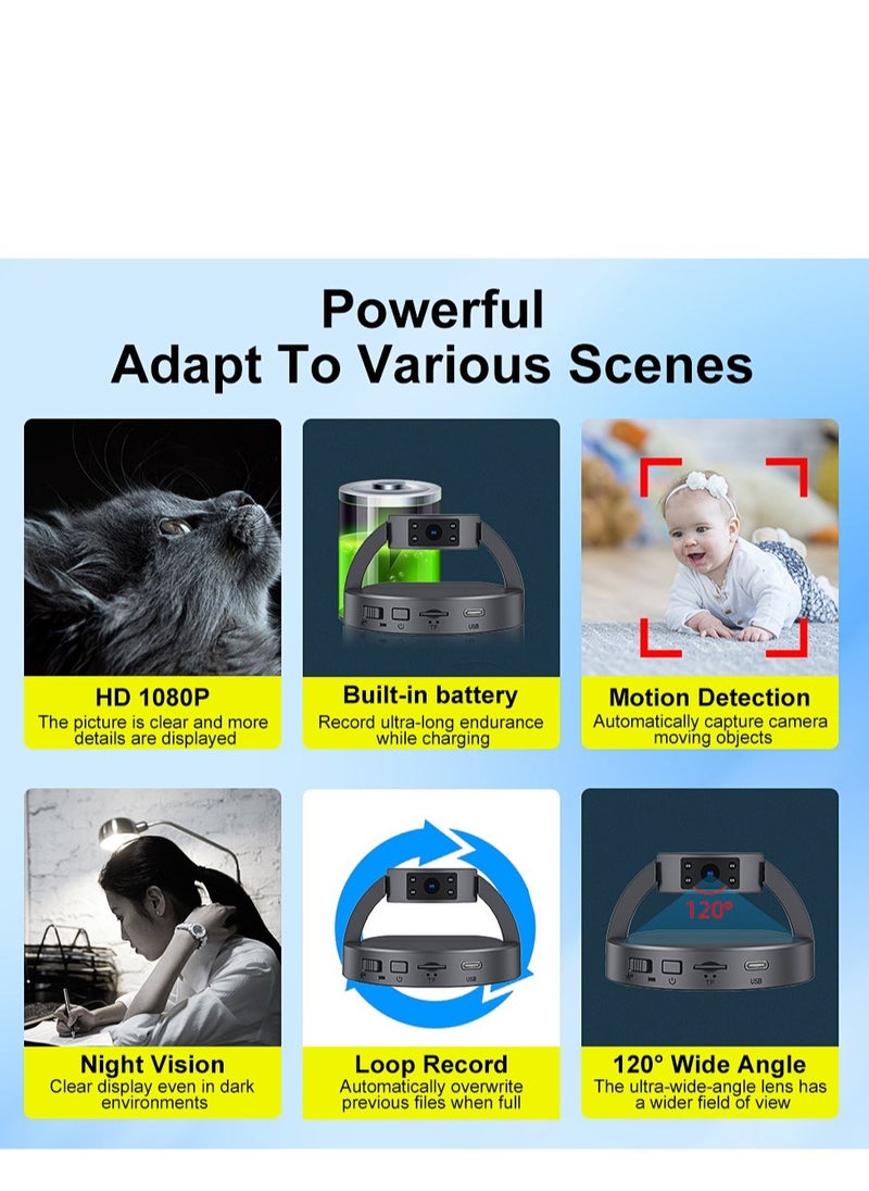 GULFLINK HD 1080P Video Mini Camera With Motion Detection And Night Vision  - Image 5