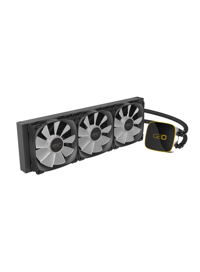 Geometricfuture Neon 360 All-in-one Water Cooler Black Full Platform/12th Gen Cpu/argb Motherboard Sync - Image 3