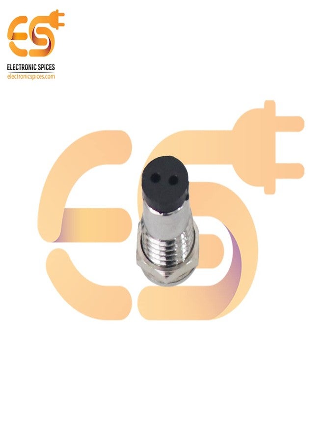 إلكترونيك سبايسس حامل تثبيت مصابيح LED معدني 5 مم من Electronic Spices، عبوة من 10 قطع - Image 3