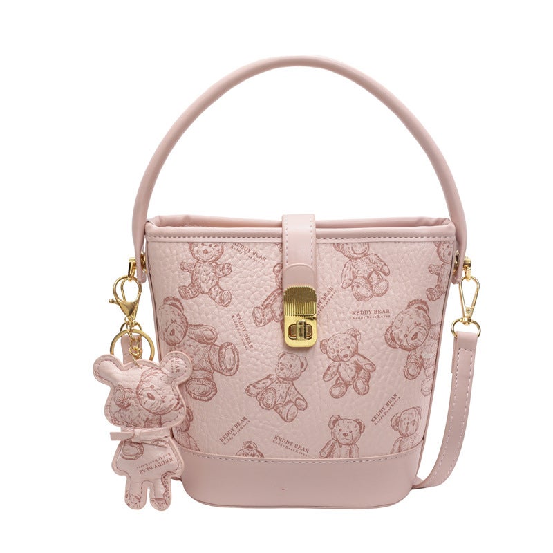 Fashion Bag Women'S High-End Texture Work Hand Bag Niche Commuter Crossbody Bucket Bag