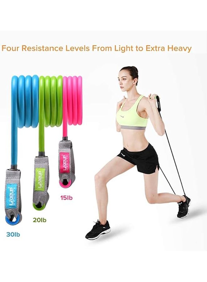 Live Up LiveUp LS3201-H Heavy Resistance Toning Tube, Blue - Image 2