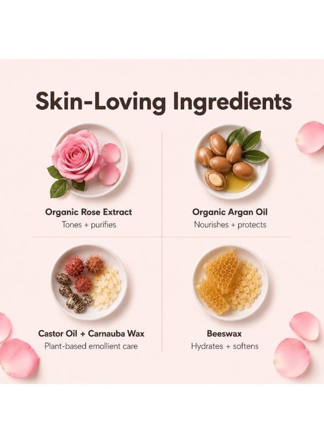 BENAMÕR Rose Amélie Revitalizing Body Lotion – Lightweight Body Moisturiser with Rose Extract & Argan Oil | Softening, Hydrating Lotion for Smooth Skin – 300ml - Image 4