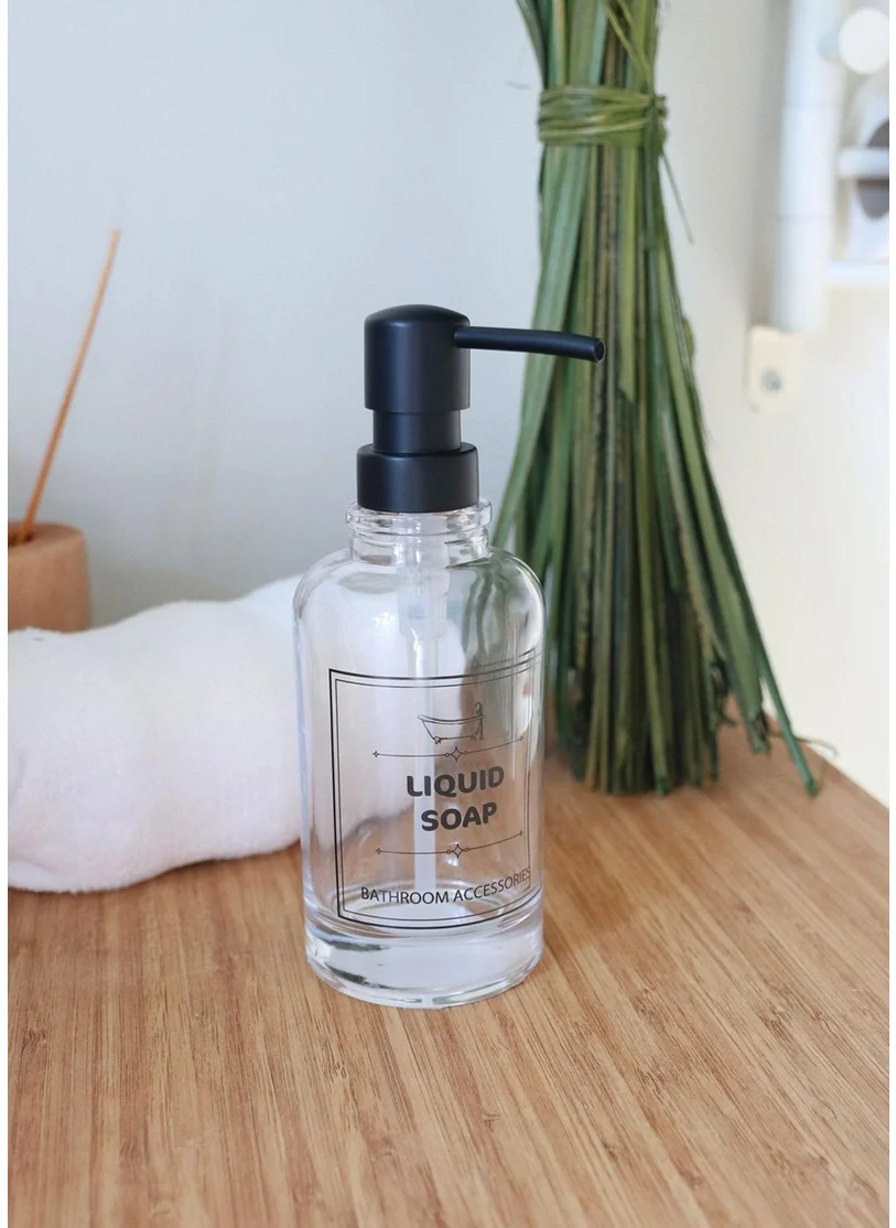 The Mia Clear Liquid Soap Dispenser 280 ml