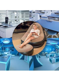 Hihonor Inflatable Lounger, Portable Blow up Sofa, Air Lounger, Lazy Sofa, Camping, Games, Lunch Break, Garden, Party, Enjoy Sunbathing  - Image 2