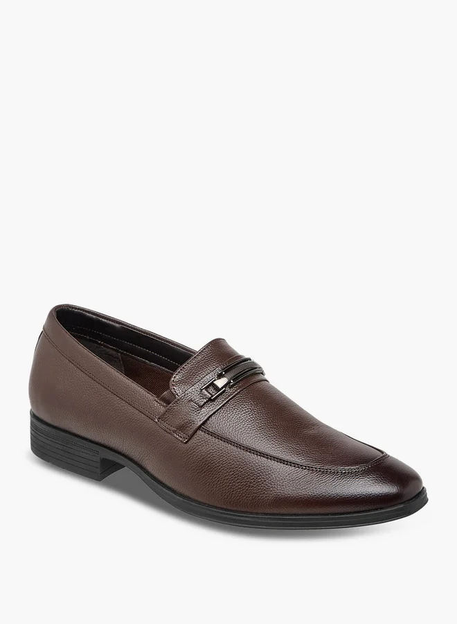 ال بي ال من شو اكسبرس Men Metal Accent Slip-On Loafers