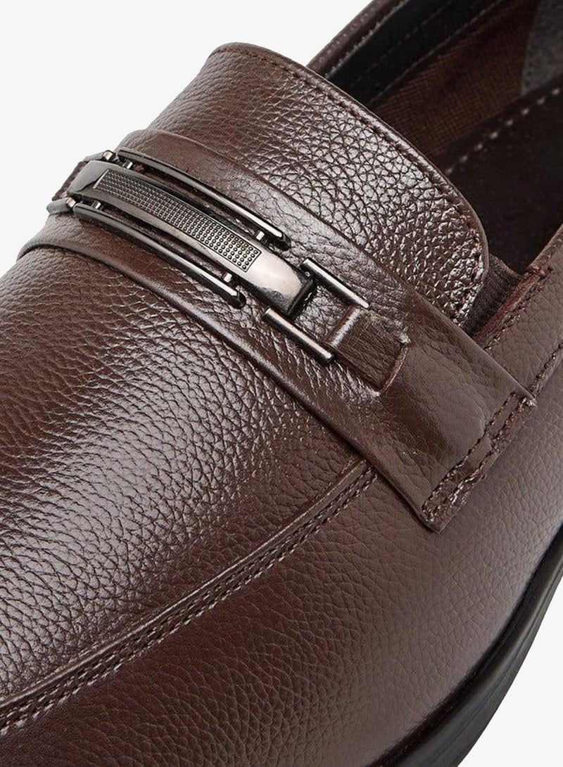 LBL by Shoexpress Metal Accent Slip-On Loafers - Image 4