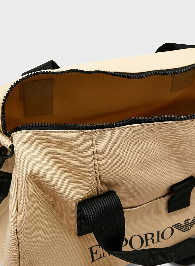 EMPORIO ARMANI Logo Duffel