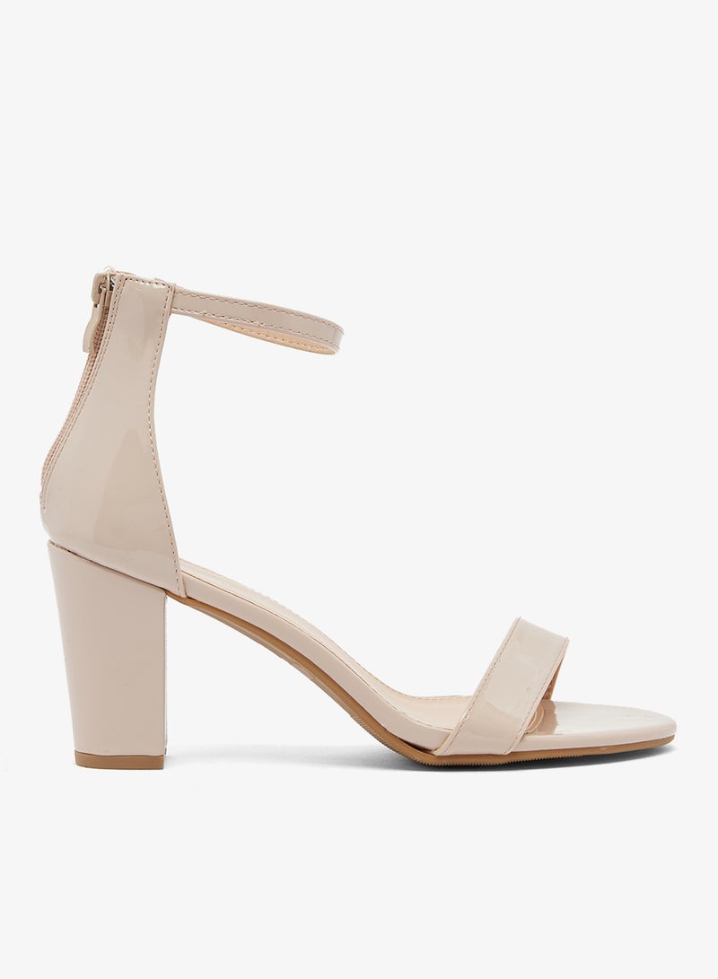 Anne Michelle Low Heeled Sandal - Image 1
