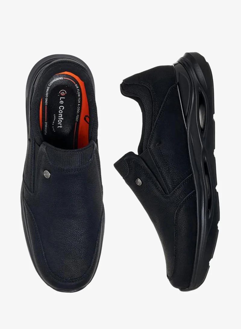 لو كونفورت أحذية رجالية جلدية سهلة الارتداء