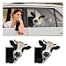 SuperKaKa 2 PCS Cow Car Stickers Funny Cattle Vinyl Decals for Bumper Laptop Window Wall Cute Animal Automotive Decorations for Trucks SUVs - Image 2