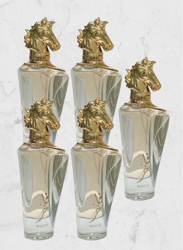 وايت 5 قطع عطر فاخر وايت اديشن 100 مل - Image 1