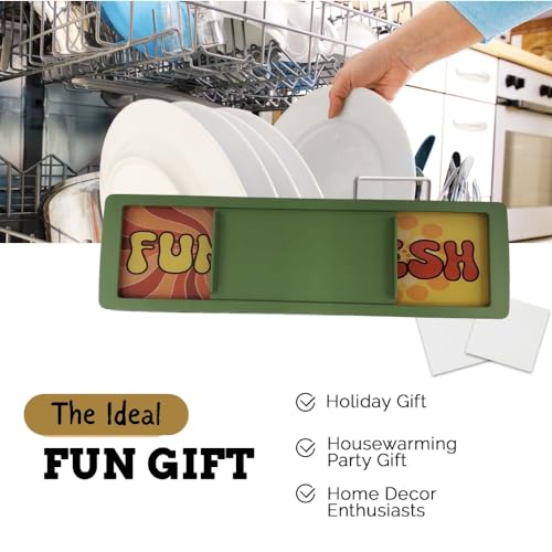 Pretty Inappropriate Funny Kitchen Gadgets Clean and Dirty Sign for Dishwasher, Retro Kitchen Accessories, Funny Clean Dirty Magnet for Dishwasher Clean Dirty Sign, Mid Century Modern Kitchen, Gadgets for Kitchen (Funky) - Image 5