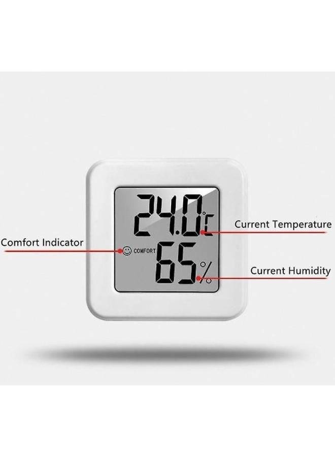 Mini Indoor Thermometer Lcd Digital Temperature Room Hygrometer Gauge Sensor Humidity Meter Indoor - Image 3