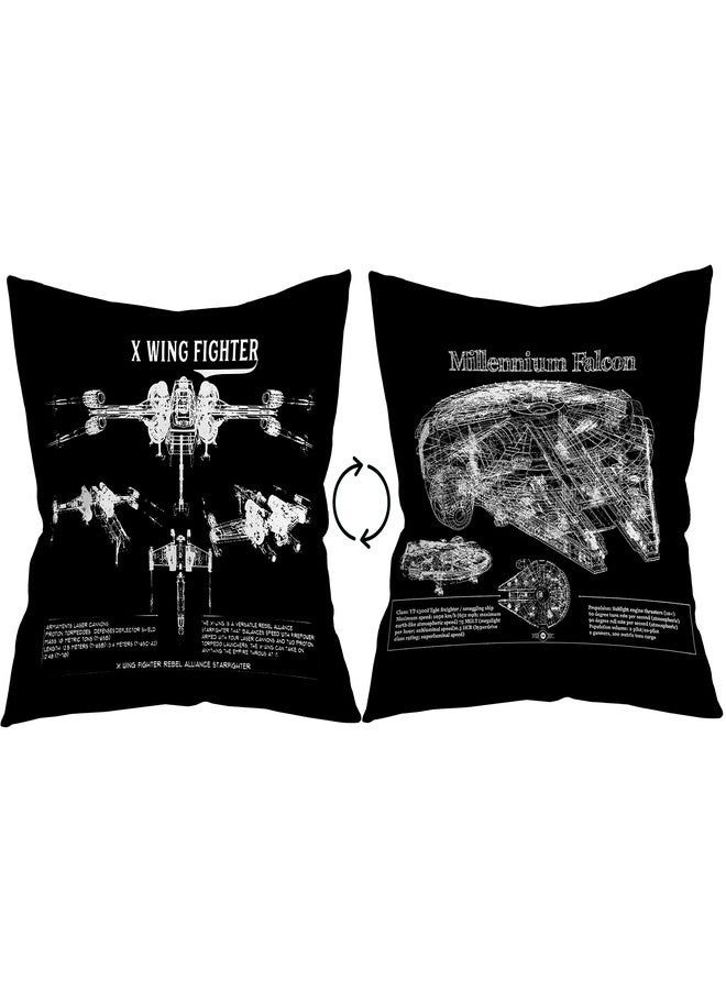 Giosve Throw Pillow Case 18 x 18 Inch, Science Fiction Movie Love Cushion Covers, Science Fiction Movie Theme Home Bedroom Room Decor - Image 1