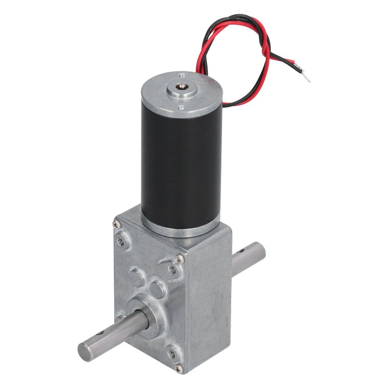 DC Motor Metal Shell Stainless Steel Output Shaft Low Friction Power Consumption Electric EngineDC12V 80RPM - Image 3