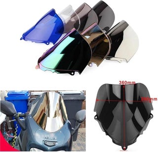 Iridium Motorcycle Windshield Windscreen For Suzuki GSX600F/750F Katana 1998-2008