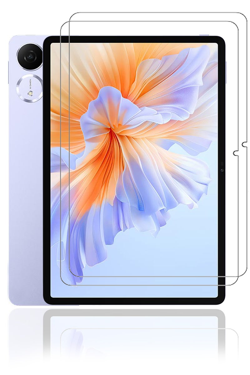 2 قطع واقي شاشة زجاجي مقسى لجهاز Honor Pad V9 بحجم 11.5 بوصة – شفافية عالية، لمسة رقيقة، مضاد للانفجار، حواف سلسة، تركيب سهل - Image 1