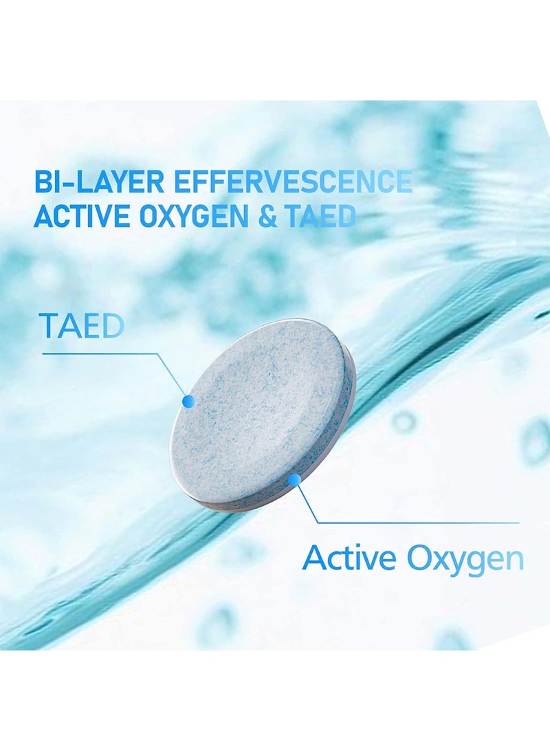 APPTRIN 36pcs Retainer Cleaner Tablets Denture Cleaning Tablets for Dental Appliances and Night Mouth Guard Cleanser Removes Odors Stains Plaque - Image 5