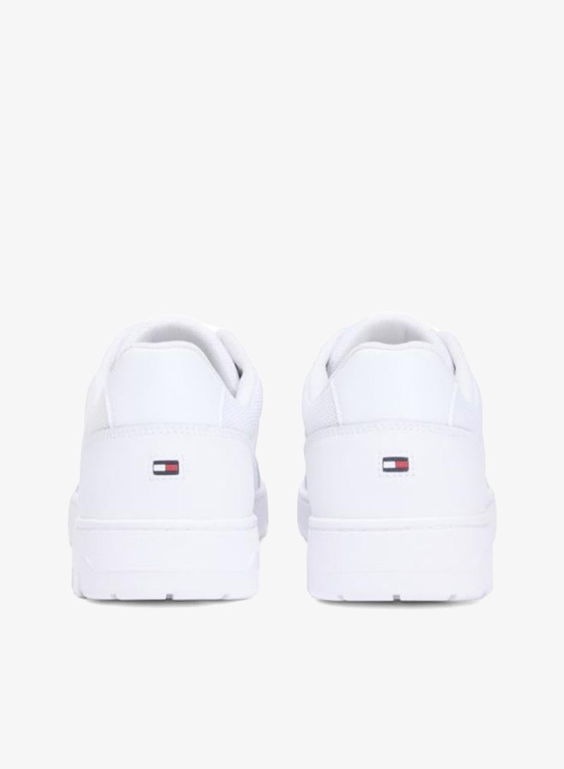 TOMMY HILFIGER Lightweight Basketball Trainers With Leather - Image 5