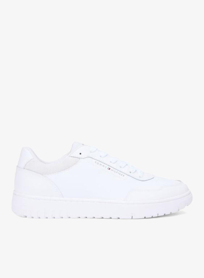 TOMMY HILFIGER Lightweight Basketball Trainers With Leather - Image 1