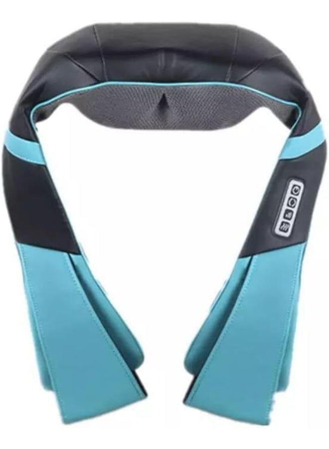 Multifunctional Electric Body Massager with Soothing Heat - Professional Deep Tissue Therapy for Neck, Shoulder, Back, Leg & Foot - High-Performance Massage System for Home & Car Use - Image 1