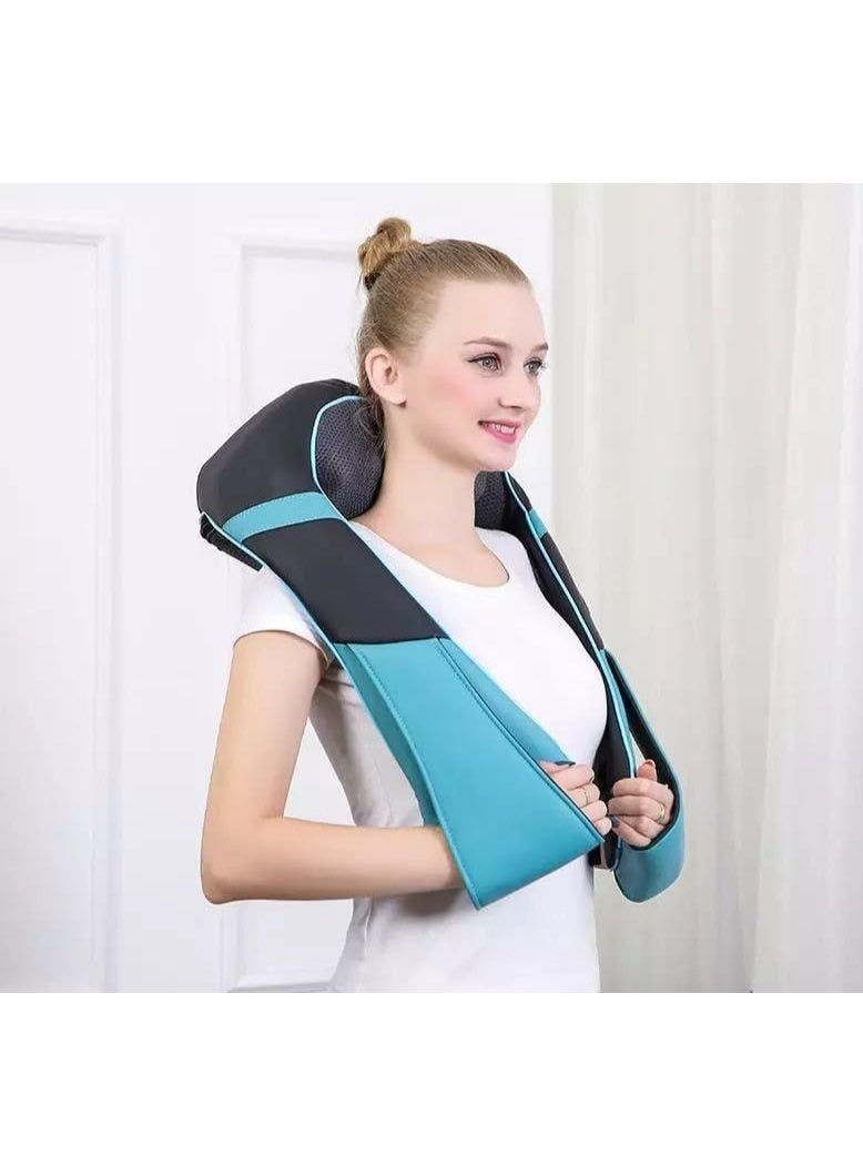 Multifunctional Electric Body Massager with Soothing Heat - Professional Deep Tissue Therapy for Neck, Shoulder, Back, Leg & Foot - High-Performance Massage System for Home & Car Use - Image 3