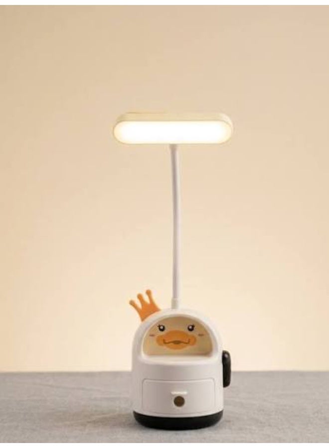 مصباح طاولة LED يعمل بمنفذ USB - أباجورة مكتبية بإضاءة ليلية للدراسة والقراءة - Image 1