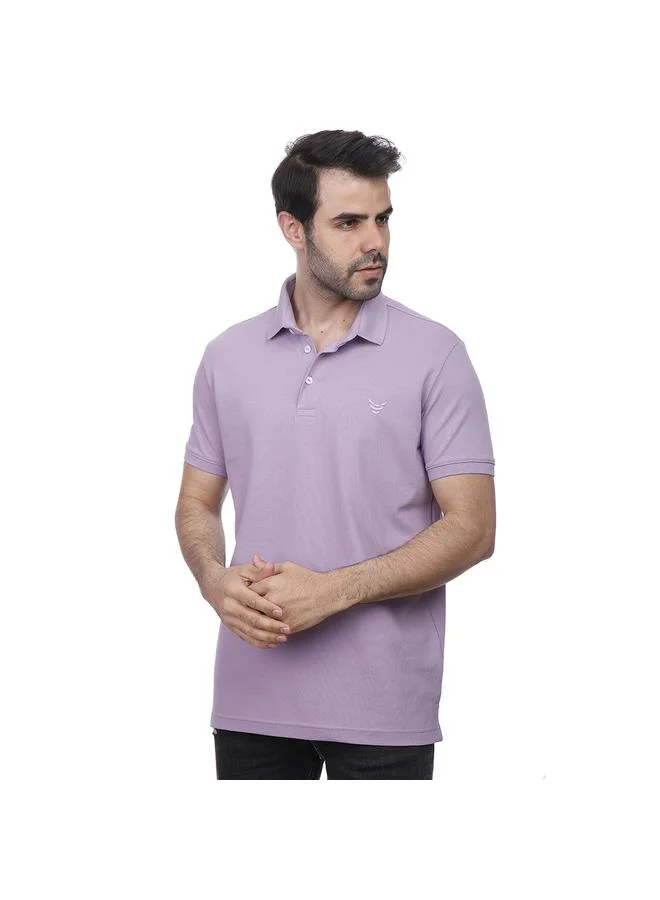 Coup Solid Polo-Shirt with Short Sleeves