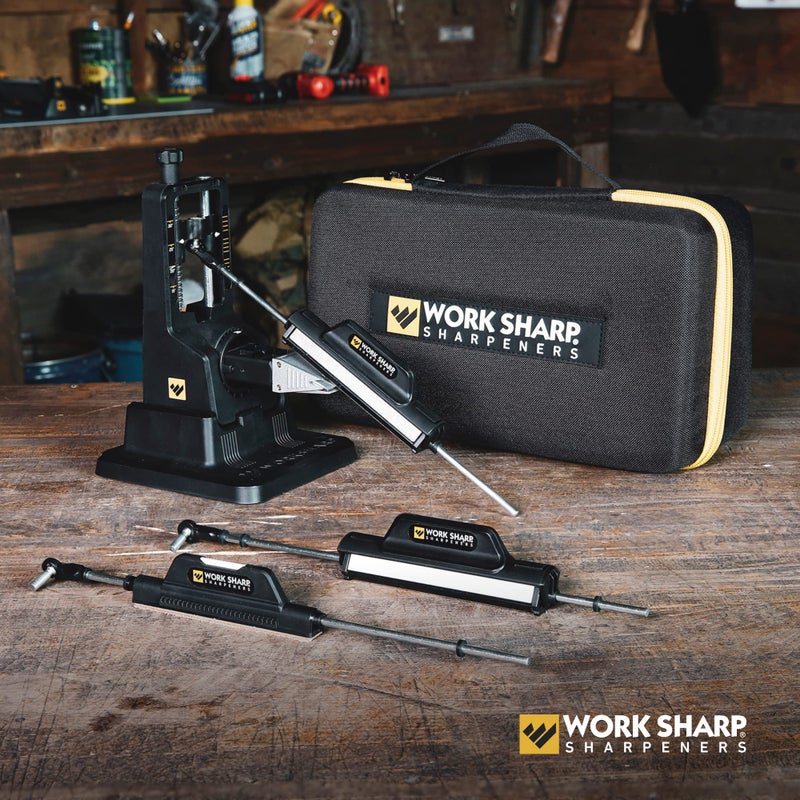 Work Sharp Work Sharp Precision Adjust Elite Knife Sharpener - Adjustable Knife Sharpening System - For Hunting, Serrated & Kitchen Knives  - Image 2