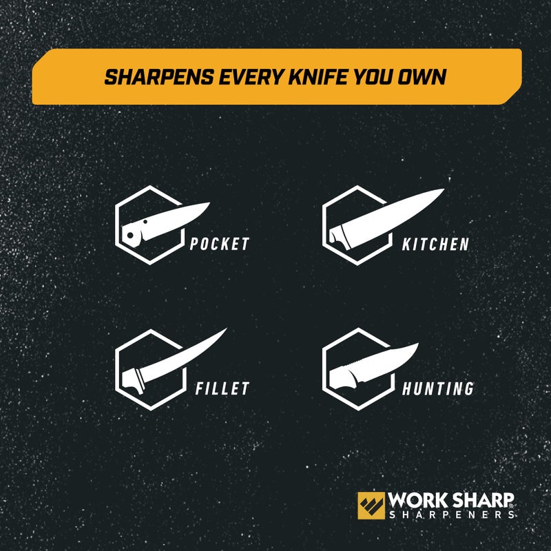 Work Sharp Work Sharp Precision Adjust Elite Knife Sharpener - Adjustable Knife Sharpening System - For Hunting, Serrated & Kitchen Knives  - Image 5