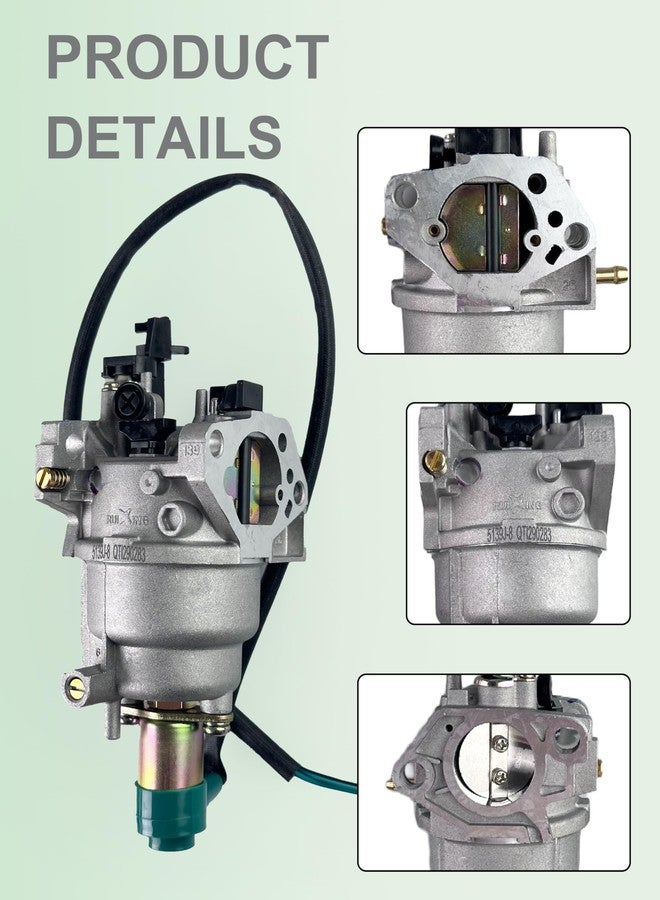 YAMAKATO Ruixing Gasoline Generator Carburetor Kit OEM for Champion Predator Generac 6500 8750 9000 5500 7000 8000 7500 9000 9500 Generator Powered by 420cc 439cc 459cc GX390 GX340 Engines - Image 2