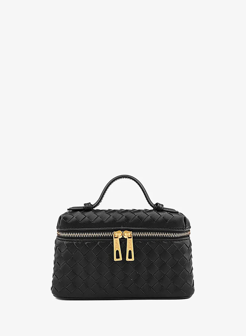 كابلي Women’s Woven Zip Toiletry Bag