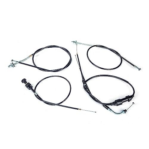 SUNQIAO Throttle Cable,Brake Cables, Choke Cable fits Yamaha Y-Zinger PW50 PY50 Peewee 50CC Kid Bikes - Image 2