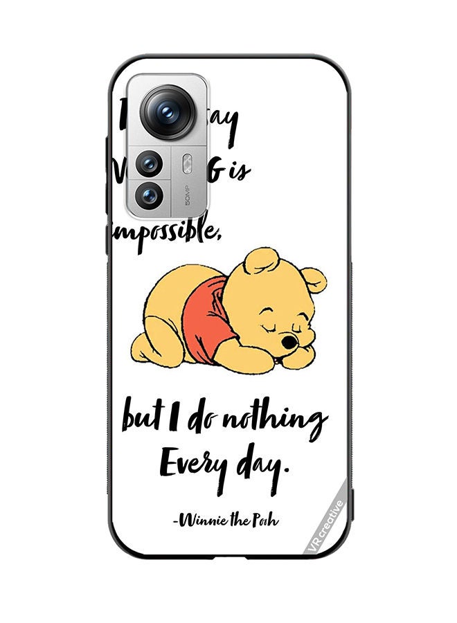 VR CREATIVE Protective Case Cover For Xiaomi 12 Pro Nothing Winnie Design Multicolour - Image 1