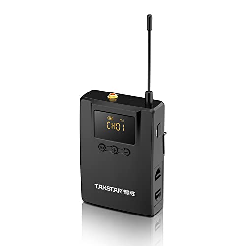 TAKSTAR UHF Wireless in-Ear Monitor Receiver for WPM-300, Wireless Bodypack Monitoring with in-Earphone, Only Monitoring Receiver - Image 1