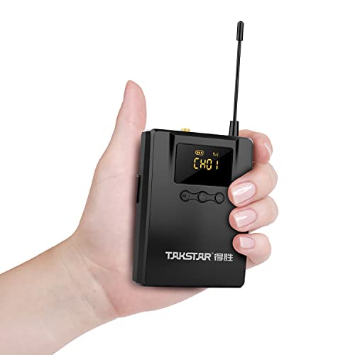 TAKSTAR UHF Wireless in-Ear Monitor Receiver for WPM-300, Wireless Bodypack Monitoring with in-Earphone, Only Monitoring Receiver - Image 5