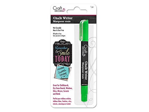 Craft Décor CD960-D Chalk Writer, Neon Green - Image 1