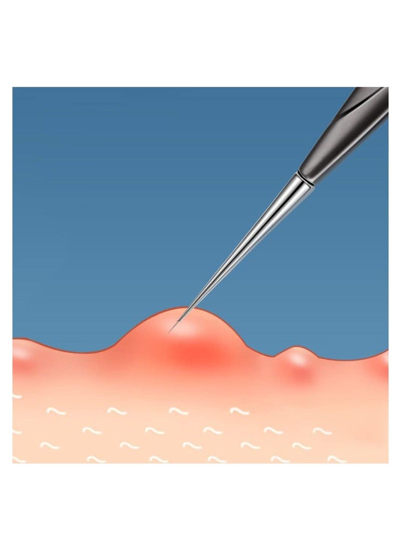Y&D SYOSI Blackhead Remover Tool, 2 Pcs Pimple Popper Tool and Blemish Extraction Tools for Estheticians Professional Pore Extractor Nose & Face Whitehead Popping,  - Image 5
