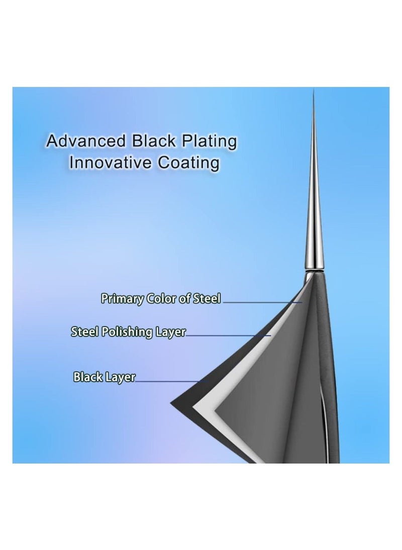 Y&D SYOSI Blackhead Remover Tool, 2 Pcs Pimple Popper Tool and Blemish Extraction Tools for Estheticians Professional Pore Extractor Nose & Face Whitehead Popping,  - Image 4